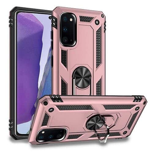 For Samsung Galaxy Note 20 | Note 20 Ultra Shockproof Magnetic Car Mount Ring Case Cover For Samsung Galaxy Note 20 | Note 20 Ultra Shockproof Magnetic Car Mount Ring Case Cover